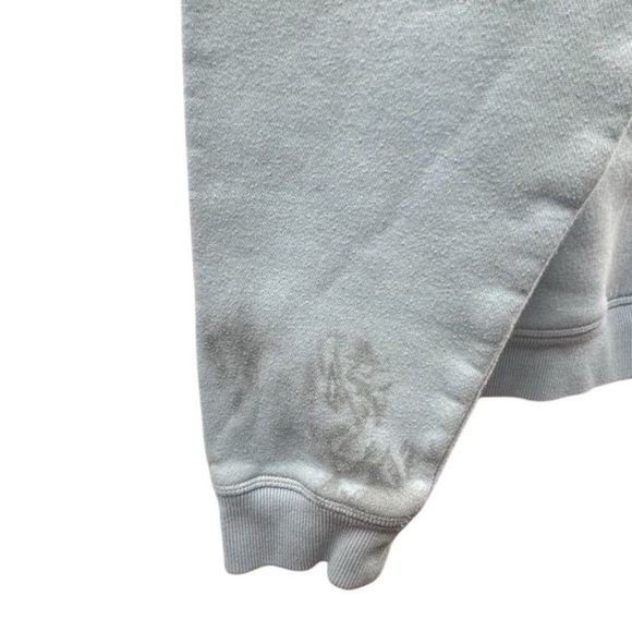 DSG Men's light blue Pullover Hoodie Size L Long Sleeve Casual Fleece- flawed - Picture 9 of 9